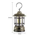 thumbnail image 3 of Recargable Luz Led Vintage Portátil Para Camping 1200mah Belug Café, 3 of 5