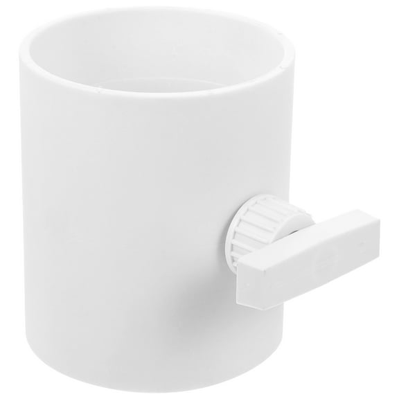 Dryer Vent Backflow Shutter Backdraft Damper Duct Air Register Nuts White