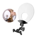 thumbnail image 1 of Sound Plastic Saxophone Deflector Sound Deflector  with Mute & Reflect Sound Functions for Wind Instrument, 1 of 6