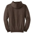 thumbnail image 6 of Port & Company Core Fleece Pullover Hooded Sweatshirt-M (Heather Dark Chocolate Brown), 6 of 6