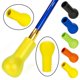 thumbnail image 2 of Fishing Rod Butt Rest High PU Slip Design M L For Saltwater Angling Yellow M, 2 of 5