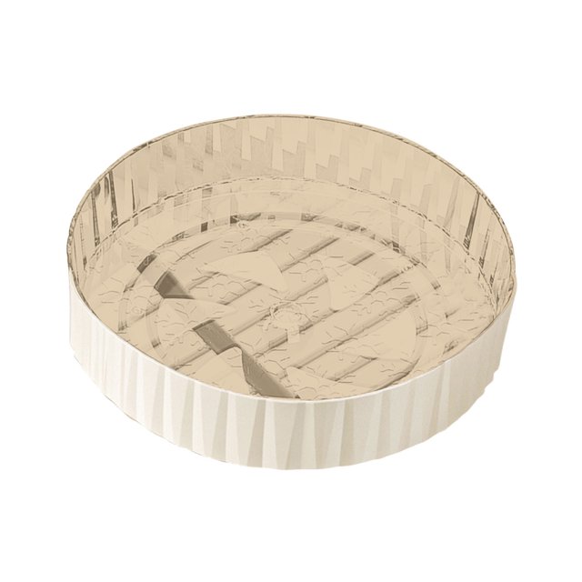 Bwiyojiz Home and Kitchen Rotating Seasoning Rack Multifunctional Storage Household Cosmetics Box, Gifts for Mom, Beige