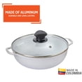 thumbnail image 3 of Caldero IMUSA de aluminio fundido de 7 qt, 30 cm, apto para horno, 3 of 8
