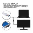 thumbnail image 2 of Convertidor Usb 3.0 A Vga Adaptador De Video Hd Video Externo Azul, 2 of 5