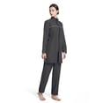 thumbnail image 7 of Wdgfv Women Modest Swimsuits Ruffle Full Coverage Arabic 2 Pieces Bathing Suit, 7 of 7