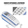 thumbnail image 1 of Ejoyous Téléphone Filaire FSK/DTMF avec Identification de l'Appelant pour Bureau, Poser Ligne Fixe, Rallonge Mode pour Téléphone pour la Maison, Téléphone Mural, Téléphone, 1 of 7