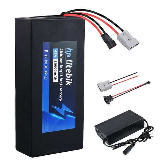 48v 30ah Ebike Battery Pack 48V Lithium Battery Bicycle Battery 2000W for Electric Bike Motor
