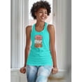 thumbnail image 2 of Tower Of Donuts Racerback Tank Women -SPIdeals Designs, Female Medium, 2 of 4