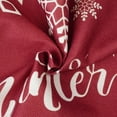 thumbnail image 6 of Christmas Throw Pillow Covers 18x18 Set of 2 Red Merry Christmas Decorations Hello Winter Snowflakes Outdoor Farmhouse Xmax Cushion Cases for Sofa Couch Home, 6 of 6