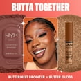 thumbnail image 6 of NYX Professional Makeup Butter Gloss Bling Non-sticky Lip Gloss, Hustla, 0.27 fl oz, 6 of 7
