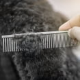 thumbnail image 3 of Miangastore Pet Combs Silver 6Pcs 7.55X1.65in, 3 of 8