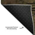 thumbnail image 5 of Addison Rugs Mayfield Premium Machine Washable Transitional Floral Brown Runner Rug, 2'3" x 7'6", 5 of 6
