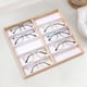 thumbnail image 4 of Exhibidor de gafas, caja organizadora apilable para exhibición de gafas para hombres 10 cuadrículas, 4 of 6