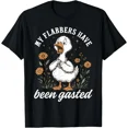 thumbnail image 1 of ALVORD My Flabbers Have Been Gasted Distressed T-Shirt Unisex S-5XL, 1 of 4