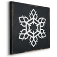thumbnail image 3 of Chalkboard Snowflake II- Gallery Wrapped Canvas, 3 of 9
