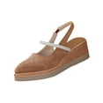 thumbnail image 3 of Abtuhar Women's Wedges Shoes Solid Color Pointed Toe Closed Toe Back Open, 3 of 5