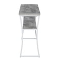 thumbnail image 4 of Convenience Concepts X-Calibur Table Console, Fini Bois Gris Bois Flotté, 4 of 4