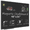 48" x 36" Black Board, variant on JILhome Magnetic Chalk Board, 35" x 23" Black Dry Erase Board, 3'x2' Blackboard for School, Office, Home, Bar, Restaurant Menu, Black Aluminium Frame