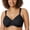 Black, variant on Women's Minimizer Plus Size Bras Underwire Unlined
