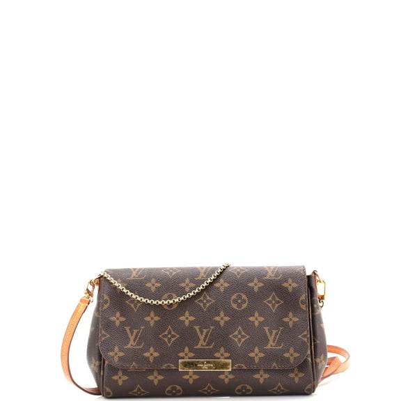 Pre-Owned Louis Vuitton Favorite Handbag Monogram Canvas MM By Rebag
