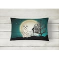 thumbnail image 2 of Halloween Scary Dalmatian Canvas Fabric Decorative Pillow, 2 of 3