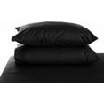 thumbnail image 5 of The Great American Store King Pillow Case Set Of 2 Solid Black 100% Brushed Microfiber, Soft and Cozy, Wrinkle, Fade, Stain Resistant with Envelope Closure, 5 of 5