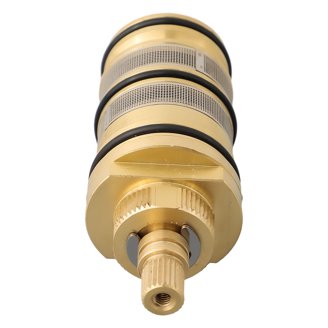 Thermostatic Faucet Cartridge For Bath & Shower Mixer Taps - Brass Temperature Control Valve (20-48°C)