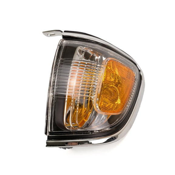 CarLights360: For Toyota Tacoma Parking Light Assembly 2001 02 03 2004 Driver Side CAPA Certified Chrome Bezel For TO2520161