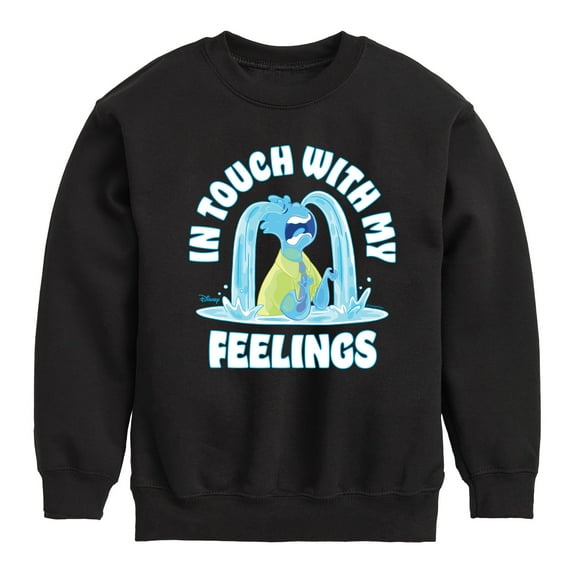 Elemental - In Touch With My Feelings - Toddler & Youth Crewneck Fleece Sweatshirt