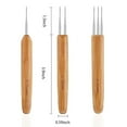 thumbnail image 4 of 5 Pieces Dreadlock Crochet Hook Tool Kit Braid Hair Dreadlocks Needle Weaving Crochet for Braid Craft (0.75mm), 4 of 5