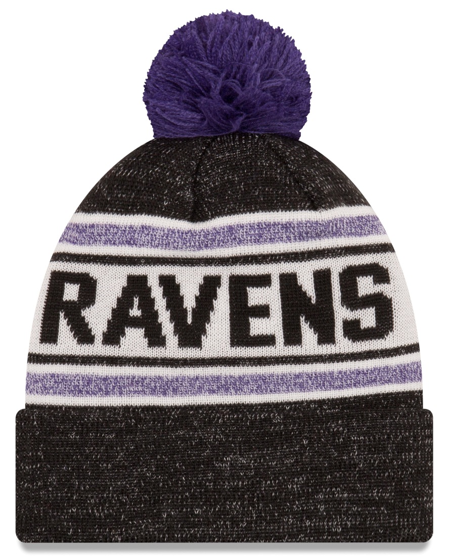 Men's New Era Black Baltimore Ravens 