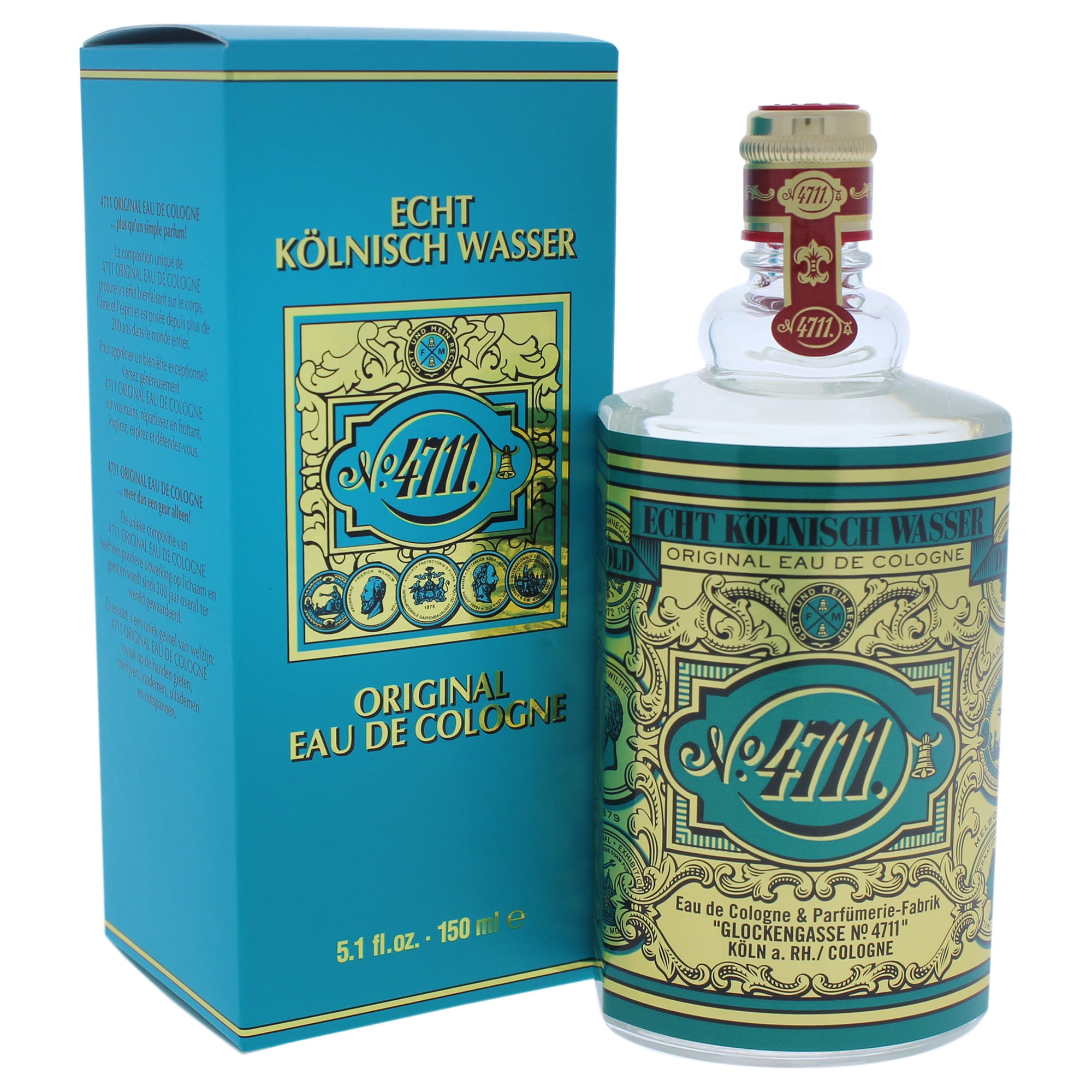 4711 by Muelhens Unisex EDC Splash - 1.7 oz, Citrus Aromatic