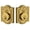 Lifetime Brass, variant on Grandeur Parpar_Dblcyl_234 Parthenon Solid Brass Rose Double Cylinder Keyed Entry Deadbolt