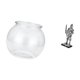 thumbnail image 5 of Jarrón De Pecera Transparente Y Escultura De Caballero Para Decoración Creativa Del Hogar, Adorno De Mesa, Dormitorio, Sala De Estar, Oficina, Escritorio, Entrada, Estantería., 5 of 8