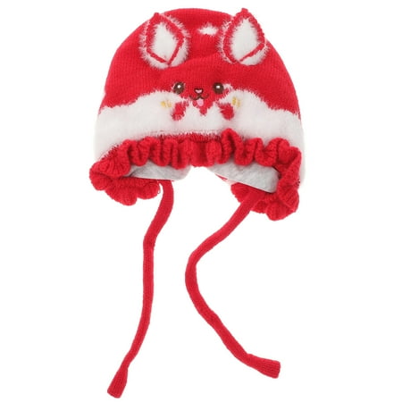 

BESTONZON Newborn Beanie Cap Cartoon Rabbit Ears Baby Earflap Hat Winter Warm Knit Cap