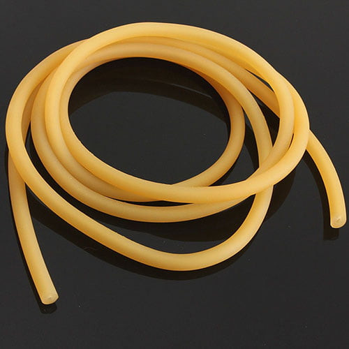 Rubber 10M Surgical Band Tube Elastic Slingshot Orange Latex Tube 1.7×4.5mm Dia 