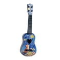 thumbnail image 3 of Ukelele de juguete para niños, guitarra de 4 cuerdas, regalo para principiantes. Azul, 3 of 9