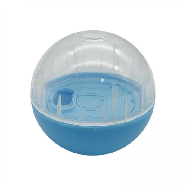 6xDog Treat Ball Treat Dispensing Puppy Toy Juguete Interactivo Ajustable Para Perros Y Gatos Azul