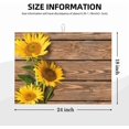 thumbnail image 5 of Sunflower Dish Drying Mat for kitchen Counter Large Microfiber Dish Drying Mat for Dishes Absorbent Reversible Kitchen Dish Drying Pad Rack Mat 18x24 Inch, 5 of 8