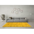 thumbnail image 3 of Ahgly Company Indoor Rectangle Persian Yellow Traditional Area Rugs, 7' x 9', 3 of 4