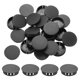 thumbnail image 1 of Uxcell 64Pcs 42mm(1 3/4') Tapones redondos negros de nylon plástico tipo empotrado para insertar tapones de extremo para tubos de bloqueo, 1 of 6