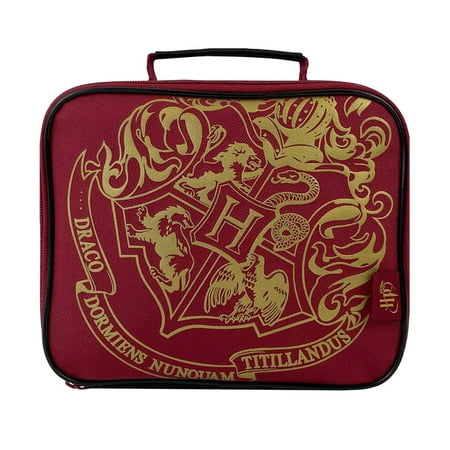 

Harry Potter Hogwarts Crest Burgundy Lunch Bag