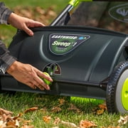 Earthwise LSW70021 21-Inch Leaf & Grass Push Lawn Sweeper, Width, Black