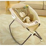 Fisher-Price My Little Snugabear Deluxe Rock n' Play Sleeper, Multi-Color