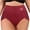 Wine, variant on High Waisted Shapewear for Women Tummy Control Shorts Seamless Boyshorts for Under Dresses Anti Chafing Safety Shaping Panties Summer Non See Through Bottoms