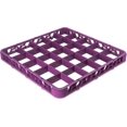 thumbnail image 1 of Carlisle FoodService Products RE25C89 OptiClean Extensor de rejilla de vidrio dividido con 25 compartimentos, 1,78 pulgadas, color lavanda, 1 of 5