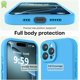 thumbnail image 3 of Funda de Silicona Premium, Forro de Microfibra Suave, para iPhone 16 Pro de 6.3 Pulgadas, Azul, 3 of 7