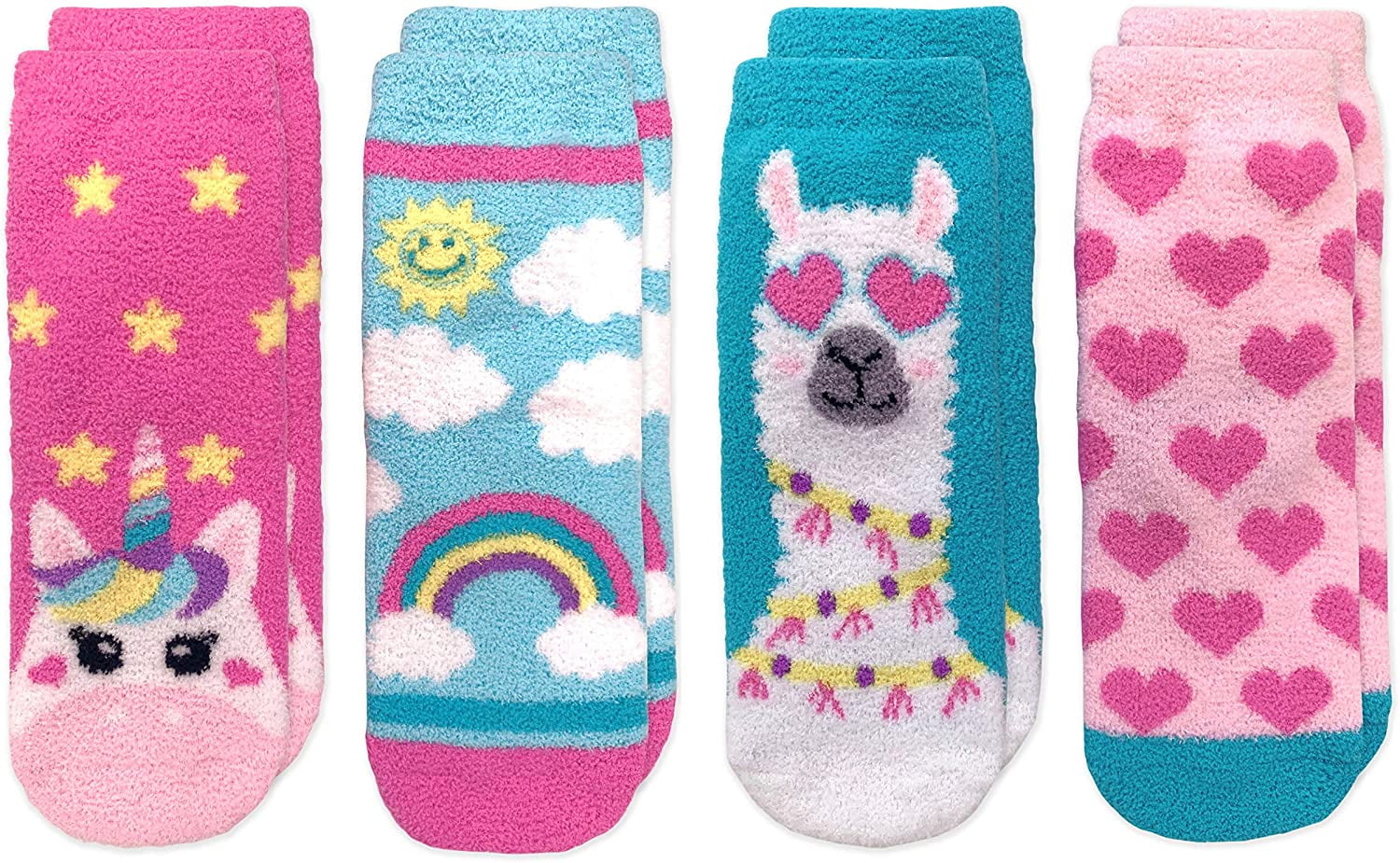 New Disney Frozen Girls Pink Slipper Socks 12-24 Months & Toddler 3-5 Ships Free 