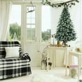 thumbnail image 6 of 29.5in*39.4in Wall Hanging Christmas Tree with 32.8ft Fairy Lights Festival Decoration Realistic Easy Setup Artificial Christmas Tree Holiday Party Home Favor, 6 of 9