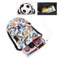thumbnail image 4 of HAWEE Drawstring Bag Floral String Bag Sports Backpack Gym Sackpack with Side Pocket for Men Women, 4 of 7